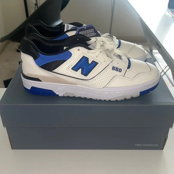 NEW BALANCE 550 size 8 mens nwt never worn💙💙💙 - Picture 2 of 6